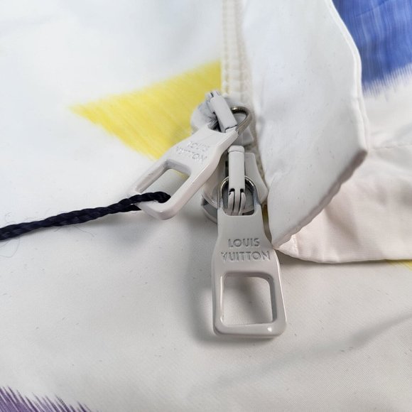 New Authentic Louis Vuitton Multicolor Monogram Windbreaker - Picture 5 of 12